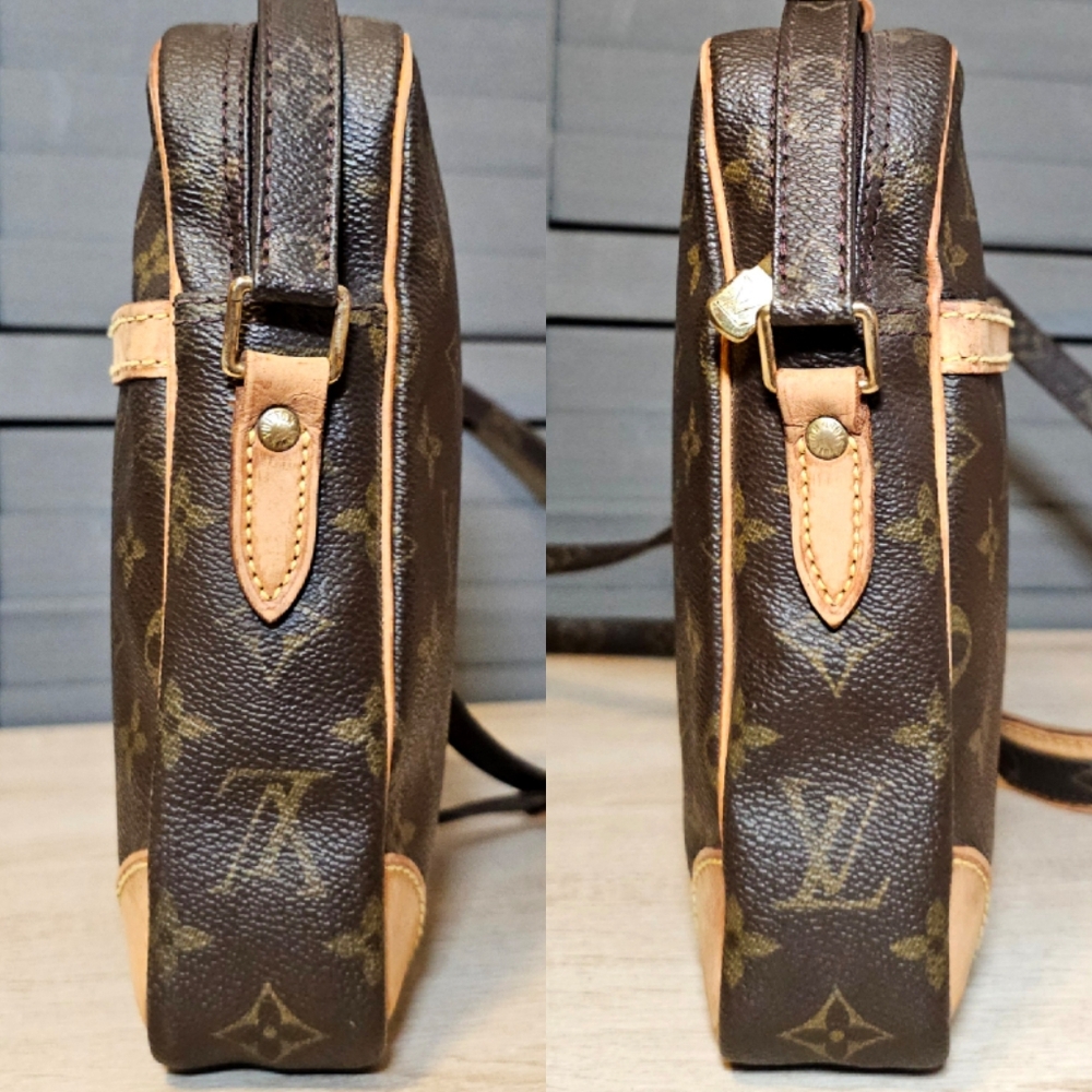 Authentic LOUIS VUITTON Monogram Danube PM Crossbody - Picture 5 of 16